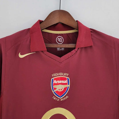 Arsenal 2005-06 Home Long Sleeve